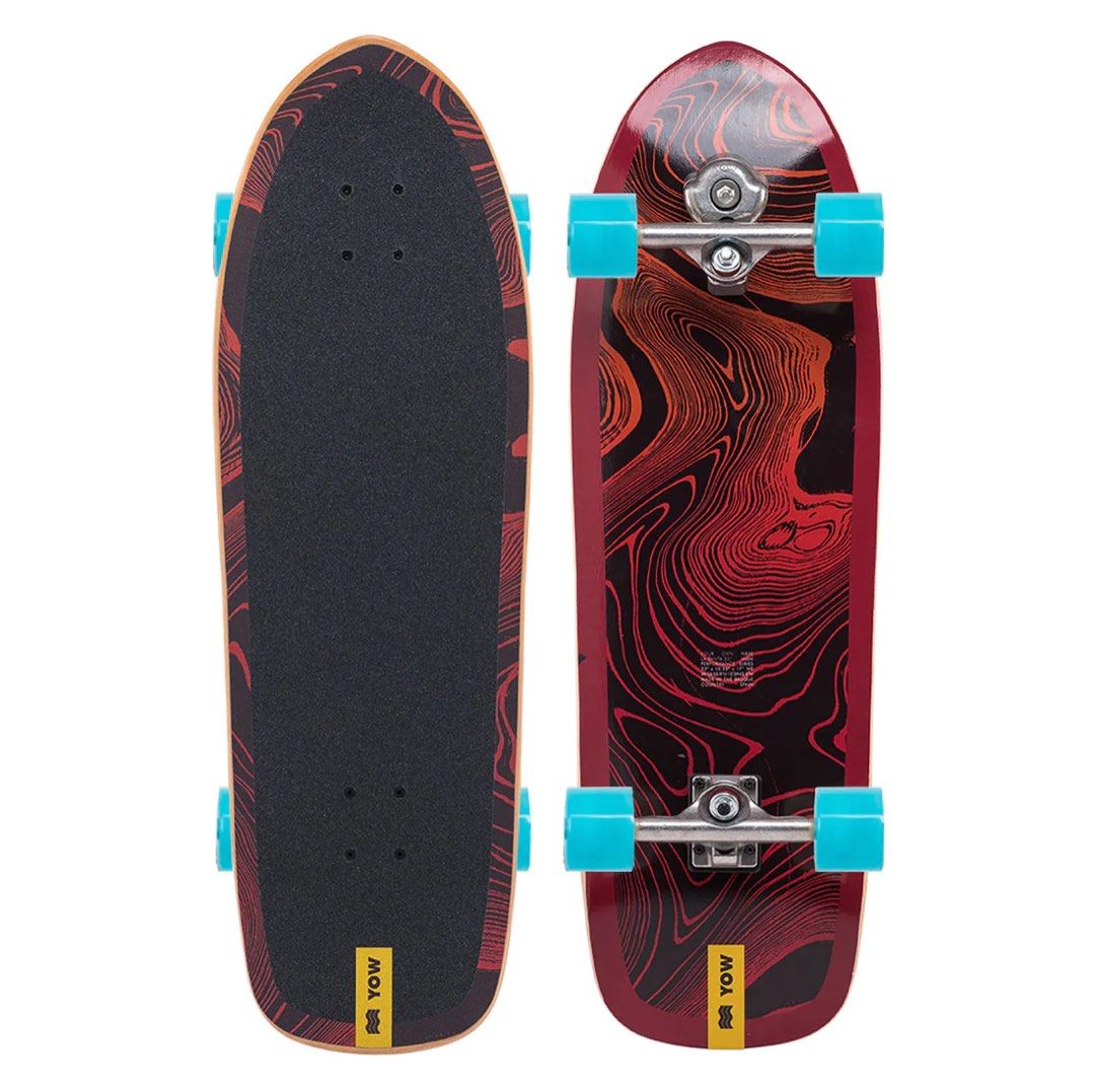 SLIDE SurfSkateboards size33 Nose-