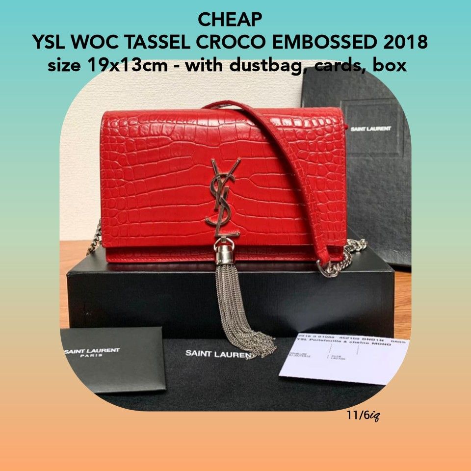 Ysl cheap woc tassel