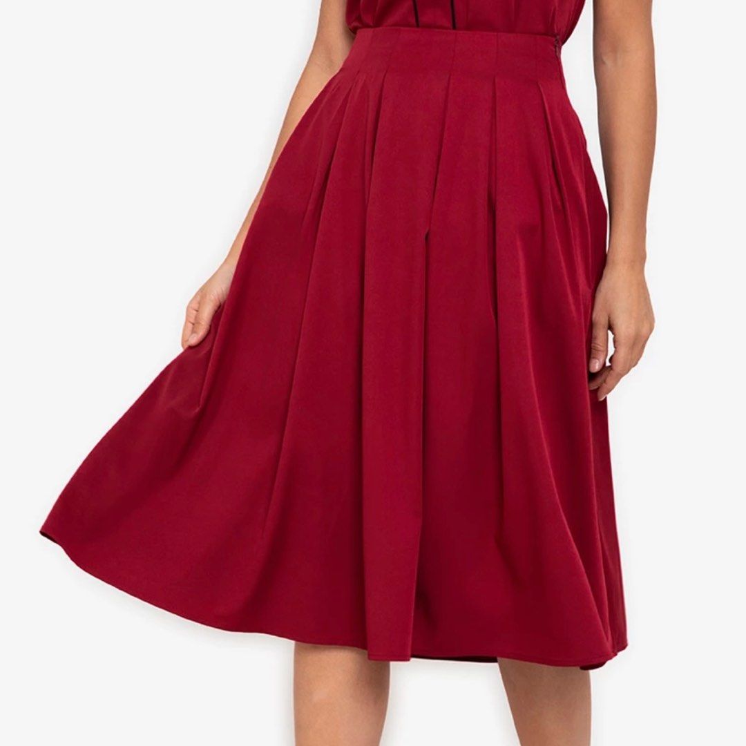 Midi skirt zalora top