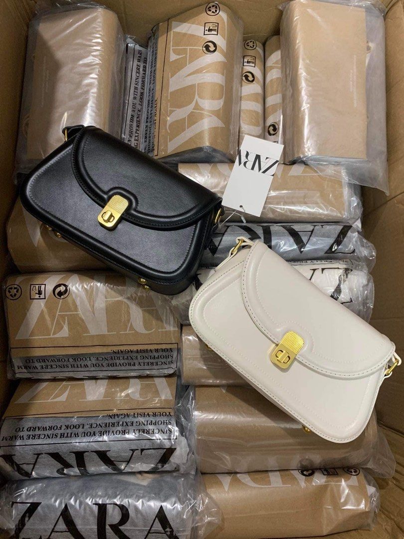 Zara Shoulder Bag (Category: Shoulder Bags) located in Taguig. Submitted by poshcity (Listing ID 1236782369, Image 1). Description: ✨PLEASE MAKE READING A HABIT✨ INCLUSIONS: ✨: With Paperbag, Dustbag and Tag ✨: What you see is what you get — ✔️: Sure buyers only should fill up the form, No form No item. ✔️: Payment first policy. No COD & COP. ✔️: Reservation is for 24 hours only and required for half payment for DP. ✔️: Cut off of payment until 1