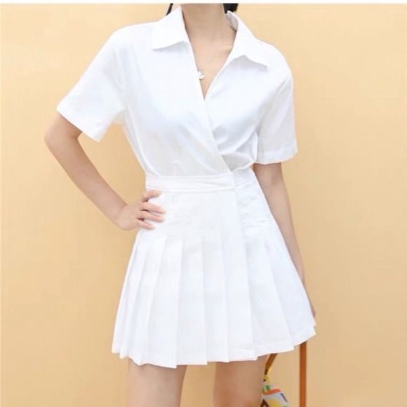 Pleated jumpsuit dress zara 2025