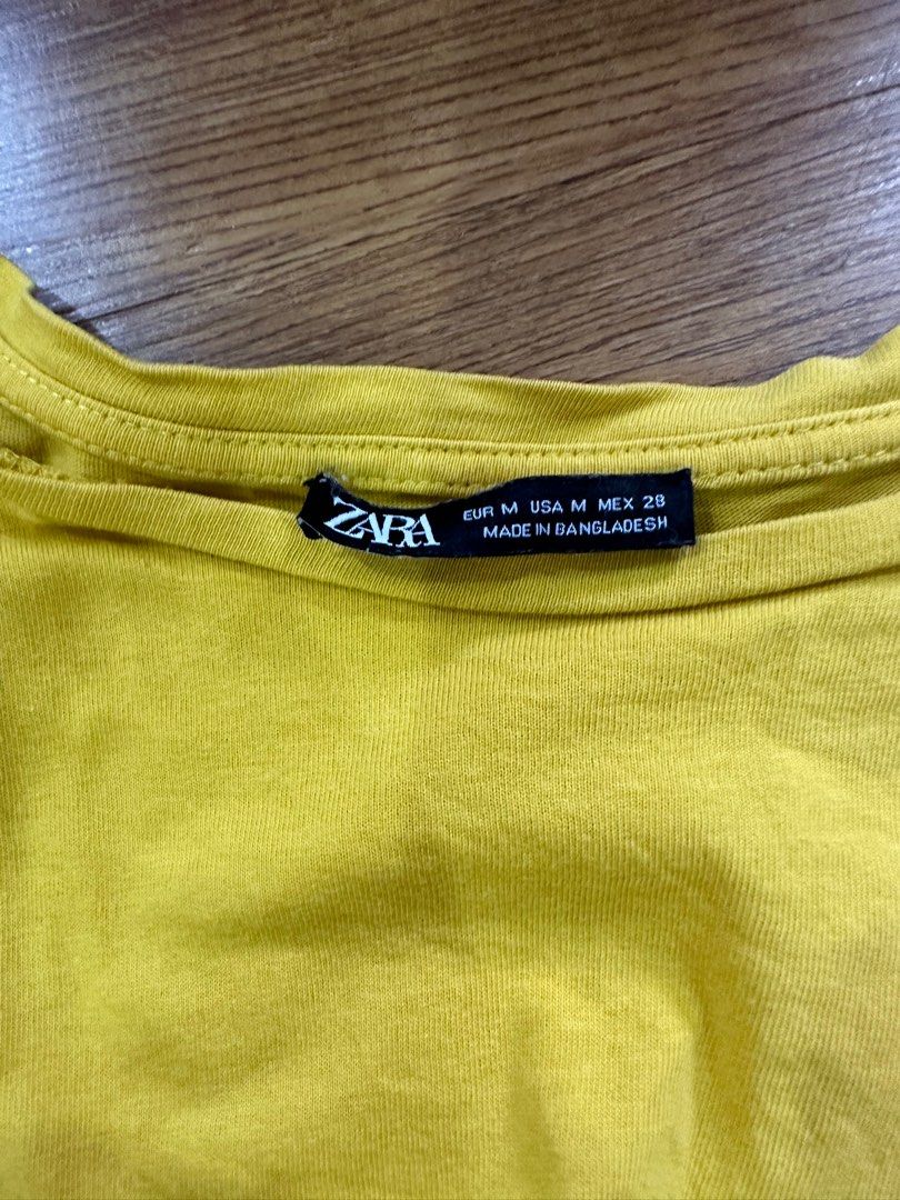 Isara top yellow