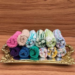 100% cotton handmade knitted cloths