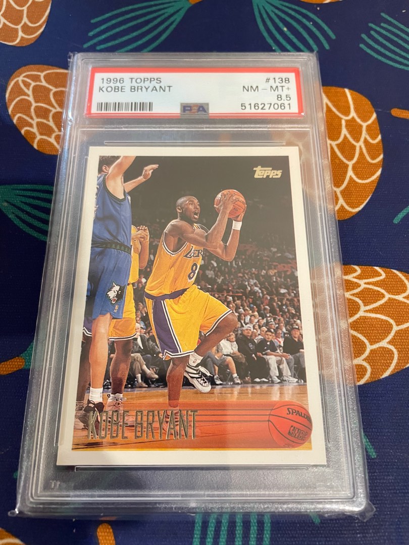 1996-97 Topps Kobe Bryant Rookie Card RC #138 PSA 8.5 Los Angeles