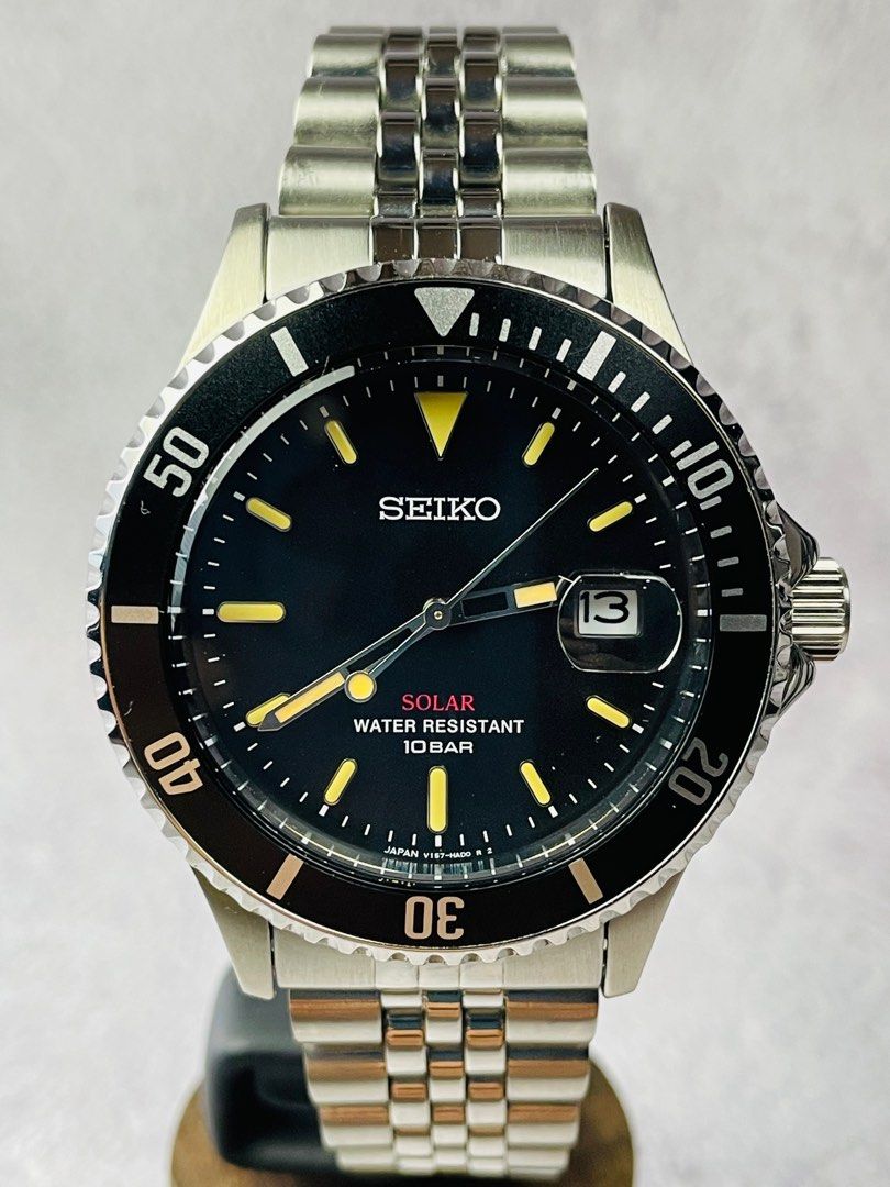 230505 Seiko Solar Submariner Diver SZEV012 Limited Series Japan Ref V157 HAD0