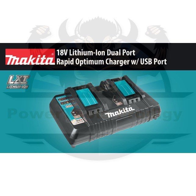 18V Lithium-Ion Dual Port Rapid Optimum Charger