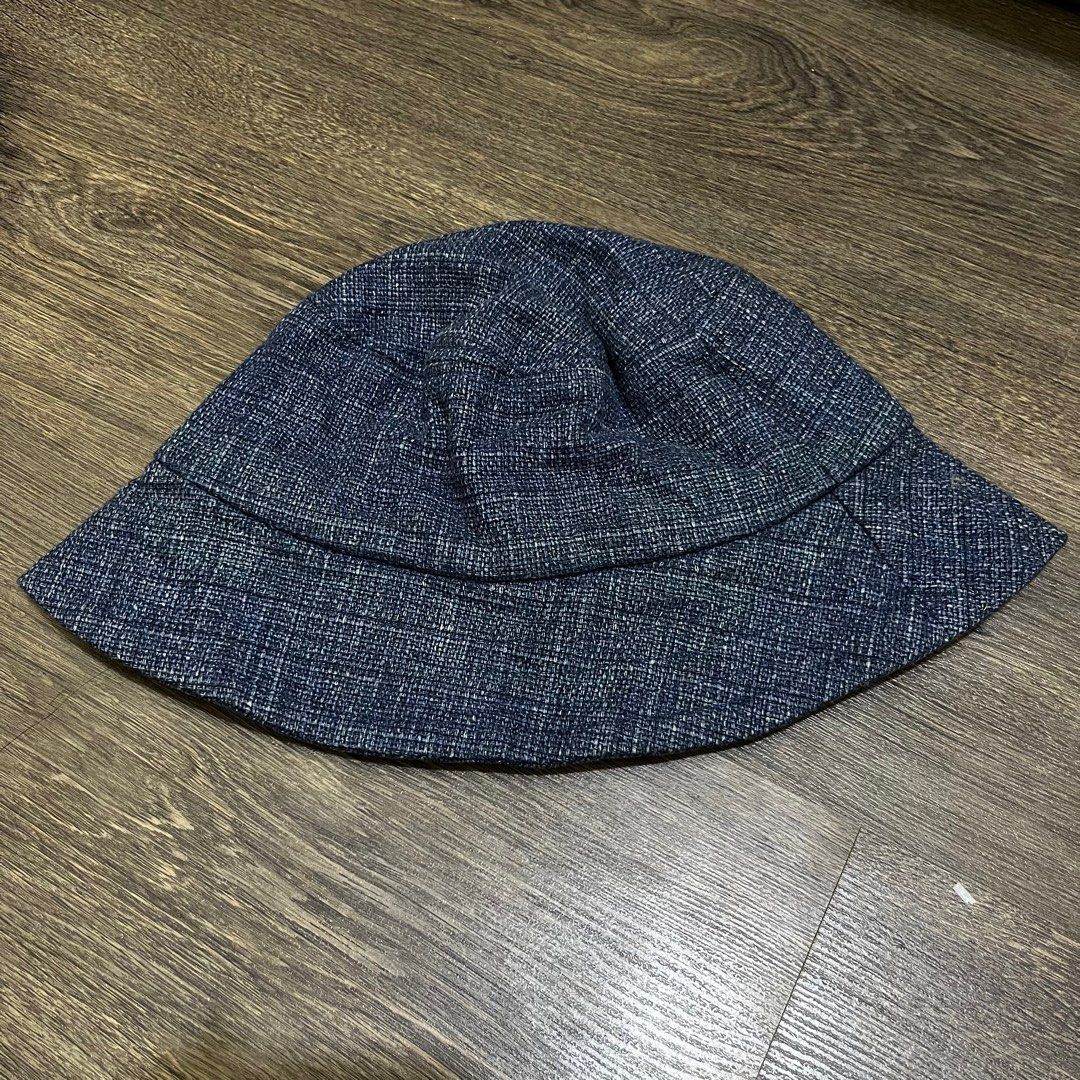 80s issey miyake skyline bucket hat, Fesyen Pria, Aksesoris, Topi di ...