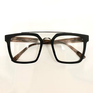 Handmade wooden sunglasses, wooden frame, fly-eye glasses, similar to Ray Ban style, Japanese and Korean style, literary youth, stylish, square frame, big face, slimming effect, fashion, student, office work, travel, black, brown, two-way use, men's, women's, handmade eyewear glasses optical, special price62977656404738117