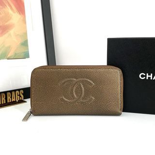 CHANEL Caviar Zippy Organizer Wallet. Price RM1,380