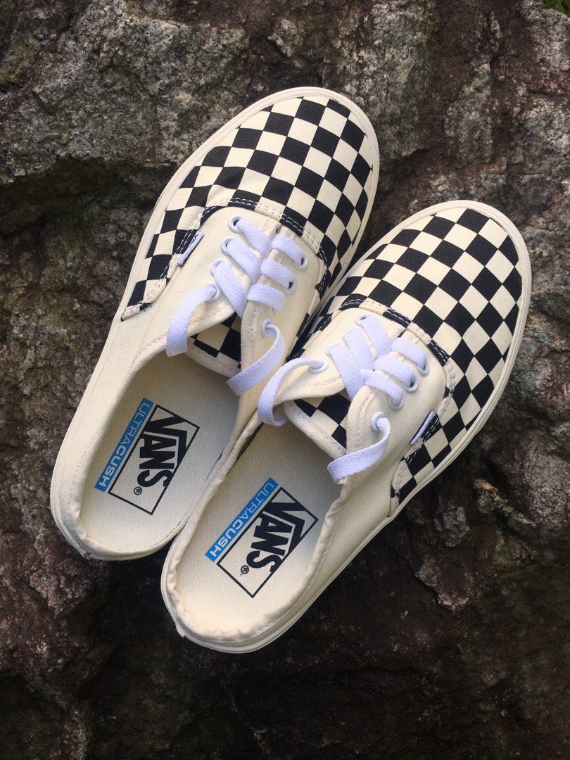 Checkerboard discount vans ladies