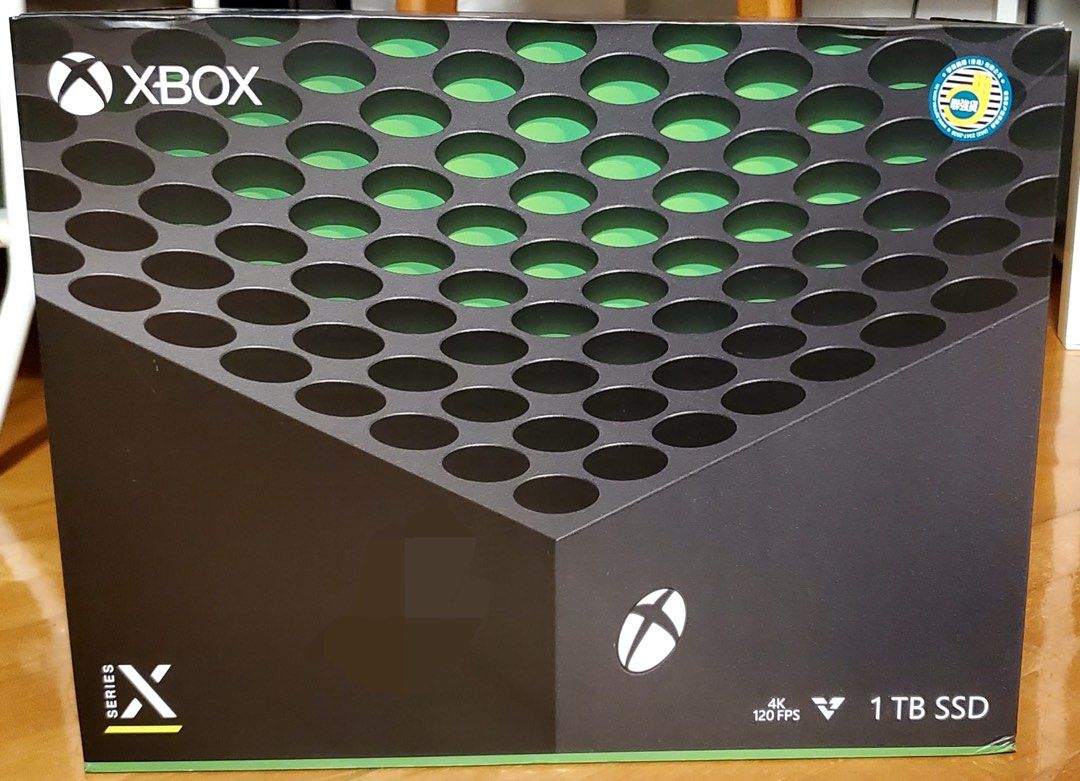 全新未開封XBOX SERIES X 1TB SSD（保養1 年原裝行貨，送XBOX GAME