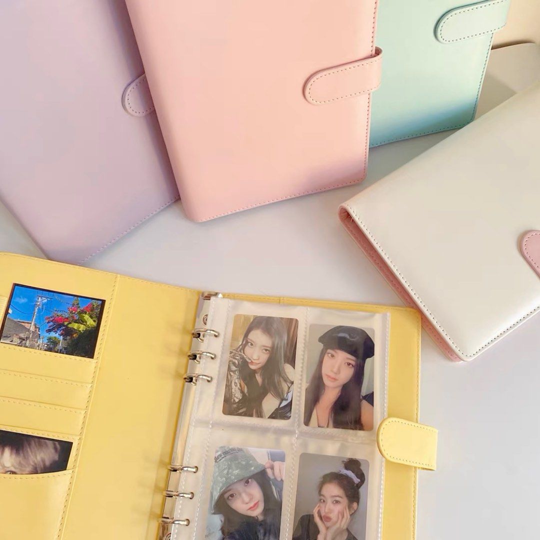 A5 Photocard Binder PC Lomo Cards Photocard Organizer Notebook Photo
