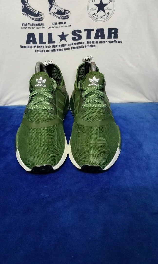 adidas NMD green Men s Fashion Footwear Sneakers on Carousell
