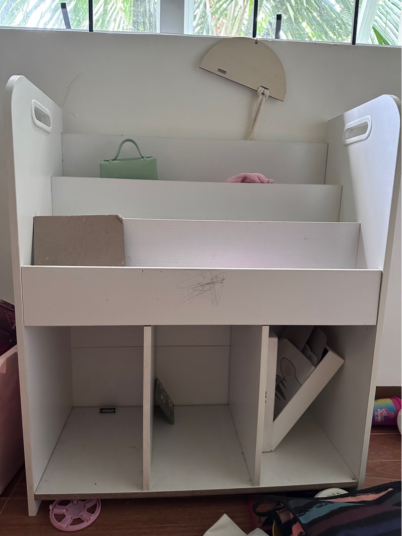Aesthetic/wooden bookshelves on Carousell