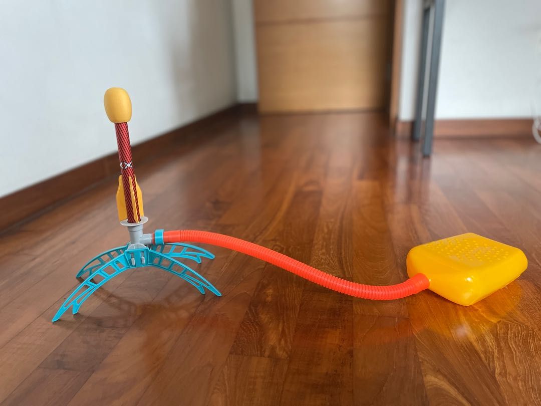 Air powered rocket launcher, Hobbies & Toys, Toys & Games on Carousell
