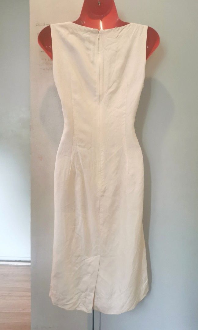Ann Taylor Ivory Semi Formal Dress Women s Fashion Dresses