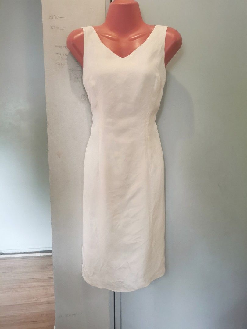 Ann Taylor Ivory Semi Formal Dress Women s Fashion Dresses
