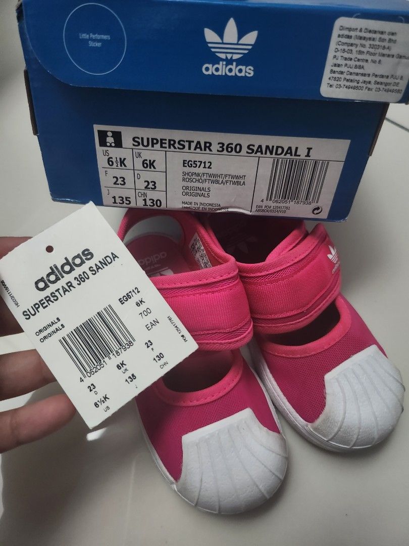 AUTHENTIC Adidas Superstar 360 Pink