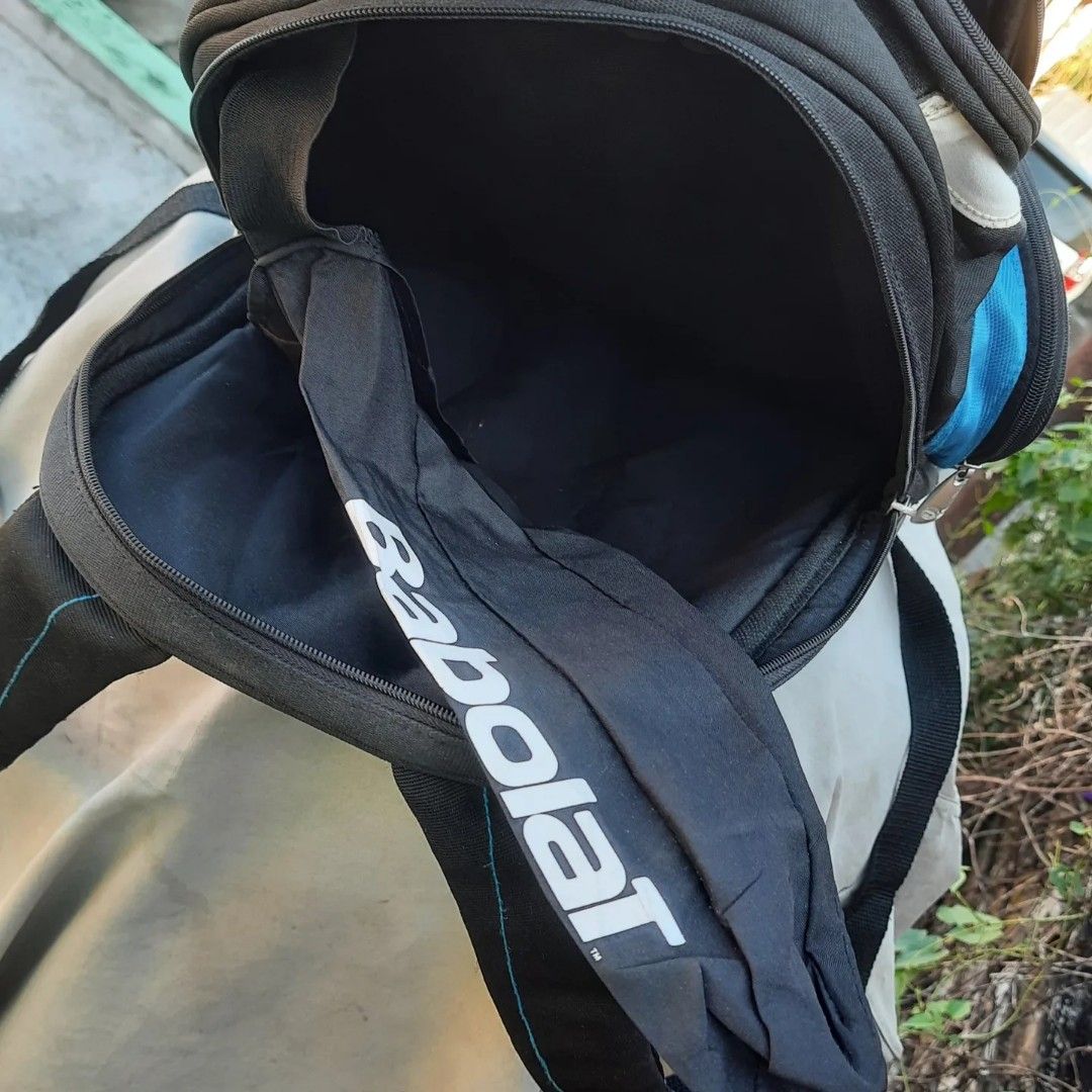 Babolat team tennis backpack, Fesyen Pria, Tas & Dompet , Ransel di