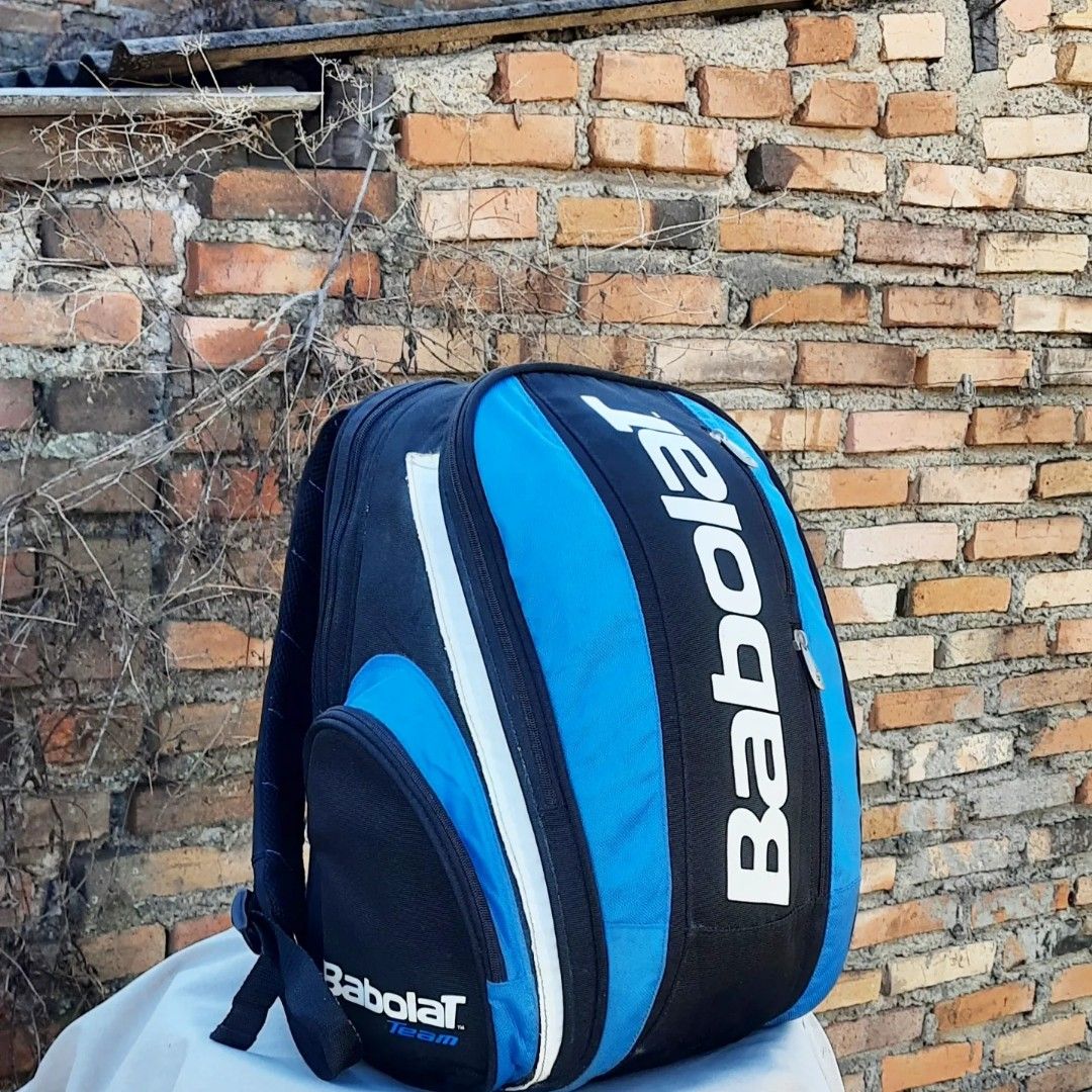 Babolat team tennis backpack, Fesyen Pria, Tas & Dompet , Ransel di