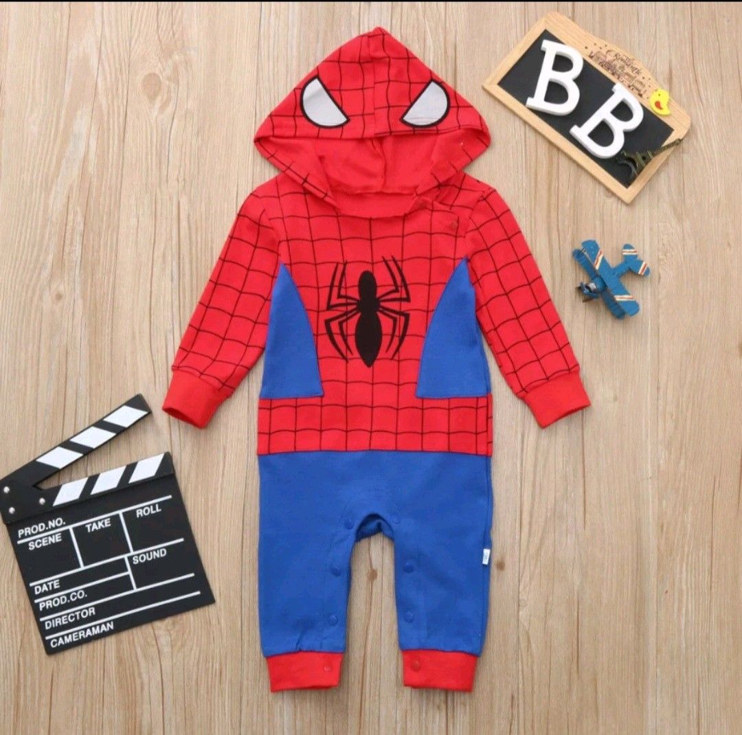 Baby Boy SpiderMan Costume on Carousell