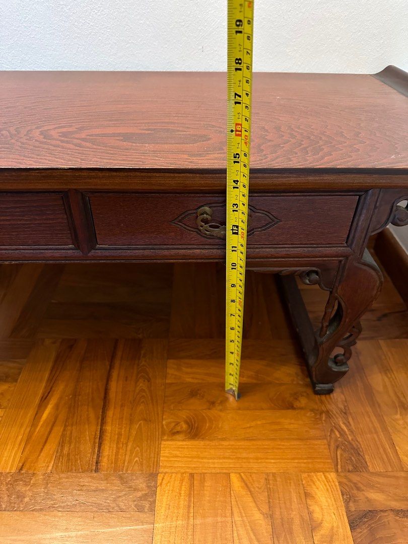 Beautiful Side table -Korean vintage low table, Furniture & Home Living