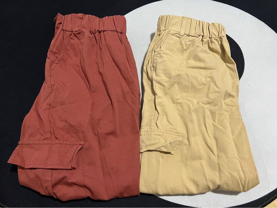 Maroon cargo clearance shorts