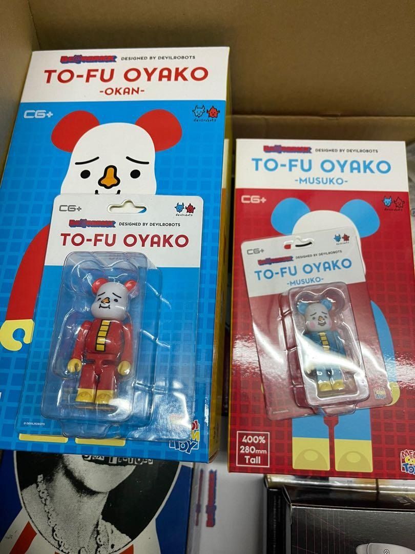 ランキングや新製品 BE@RBRICK 400% 400% 400% 興趣及遊戲 TO-FU OYAKO 