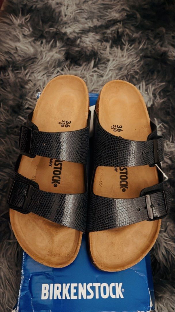 birkenstock magical metallic midnight
