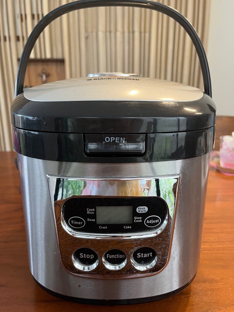 Black and Decker Rice Cooker Multi Cooker on Carousell