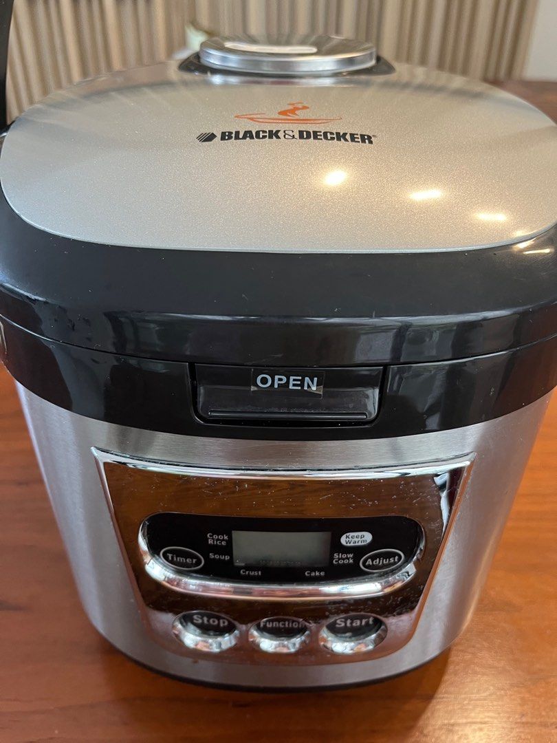 Black and Decker Rice Cooker Multi Cooker on Carousell