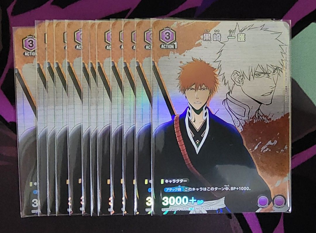 Bleach Ichigo Union Arena TCG Promo Card, Hobbies & Toys, Toys & Games