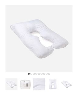 Bloom Maternity Cuddle Pillow in White