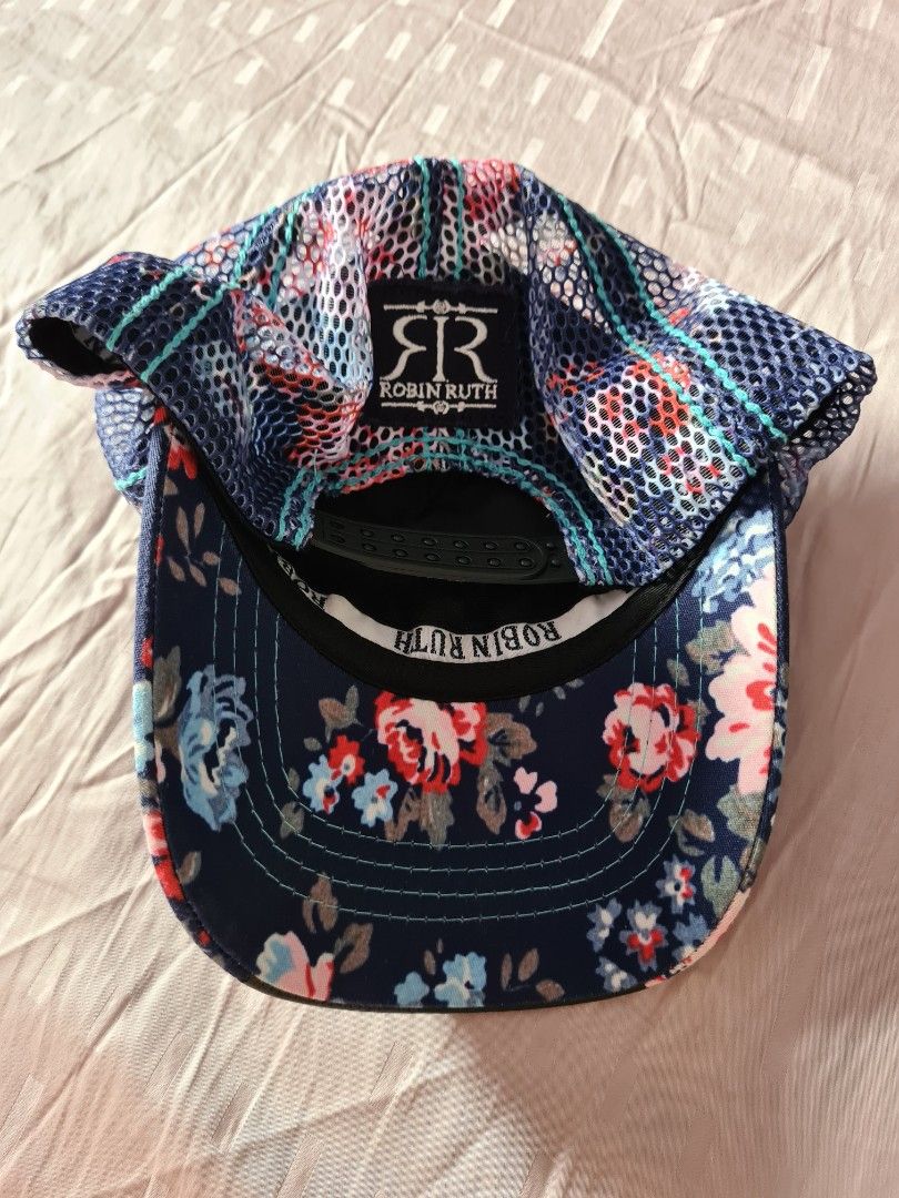 New York Yankees Floral Bucket Hat - Cream - Pomelo Fashion