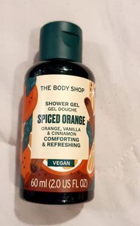 Body shop shower gel spiced orange 60ml
