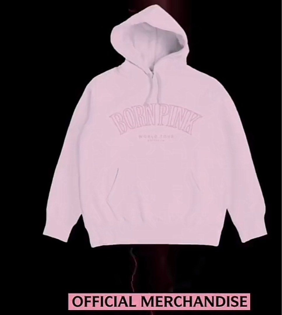 Pink online merchandise hoodie