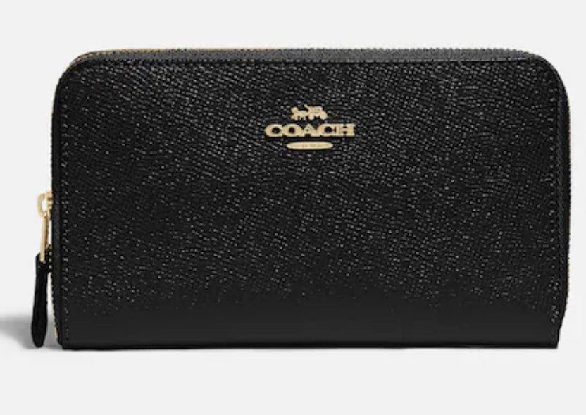 Medium black coach purse online