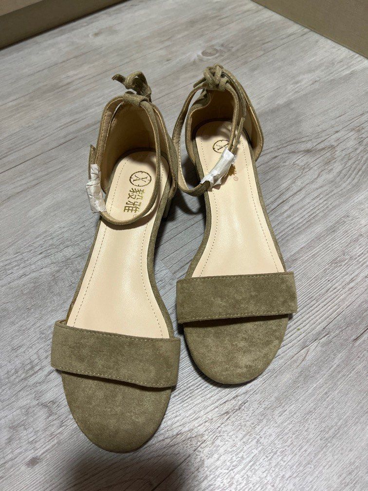 BRAND NEW KHAKI GREEN SANDAL