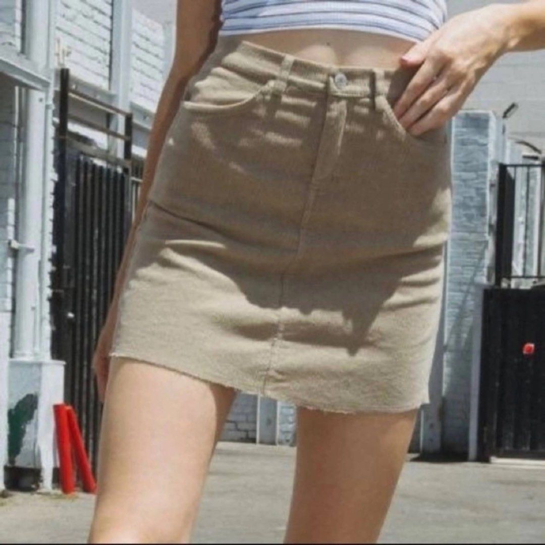 Brandy melville corduroy skirt review deals
