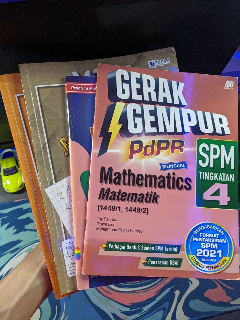 Buku latihan matematik tingkatan 4 5 kssm hobbies toys books
