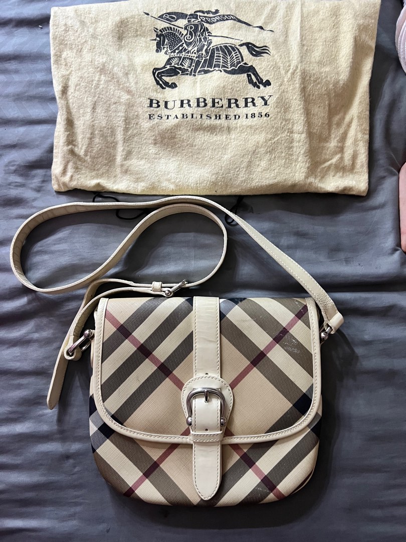 Vintage 2000s Burberry Black Label Sling Bag