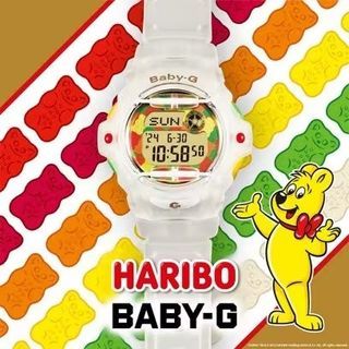 CASIO BABY-G BG-169HRB-7DR / BG-169HRB-7D / BG-169HRB-7 / BG-169HRB / BG-169 HARIBO Goldbears