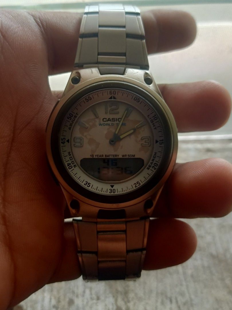 Casio World Watch Dual watch on Carousell
