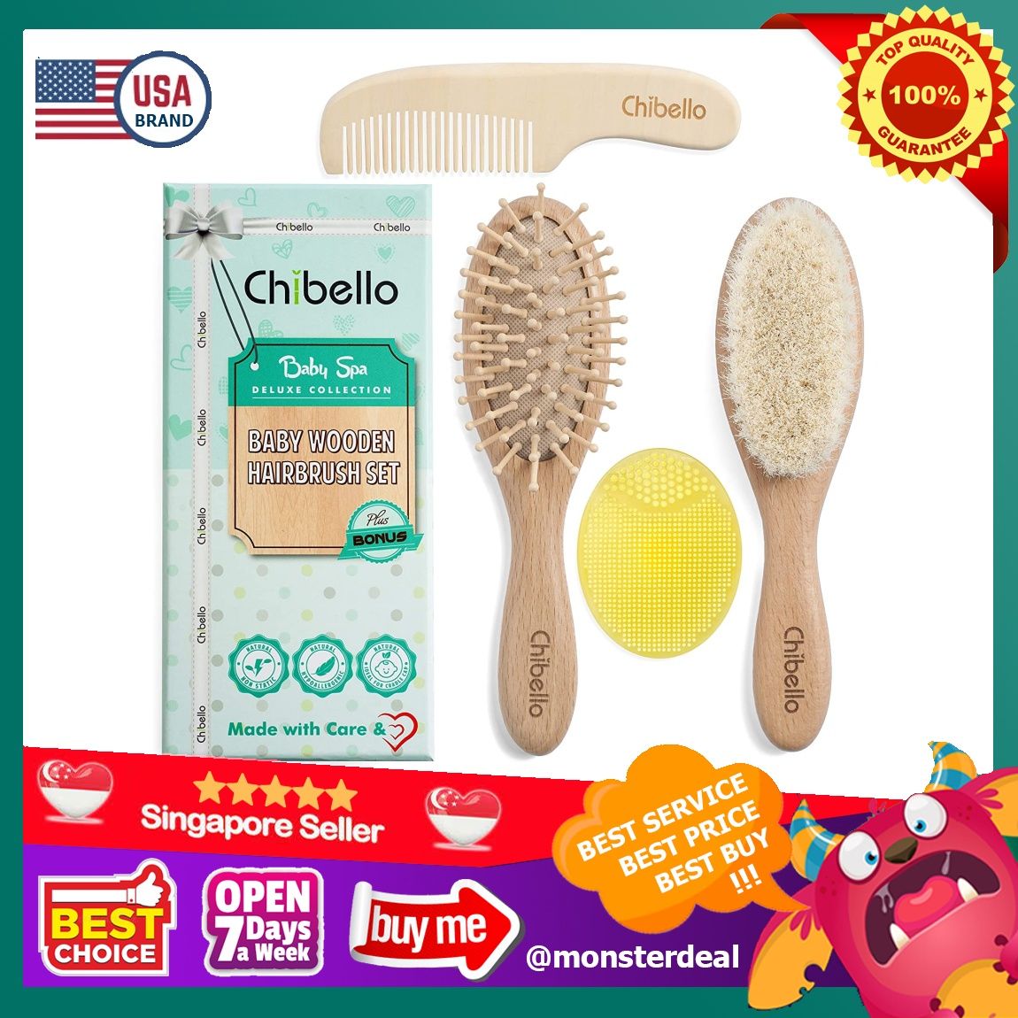 Chibello baby brush new arrivals