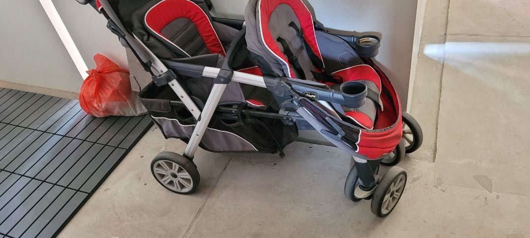 Poussette double 2025 chicco cortina