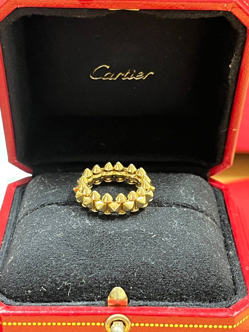 Clash de Cartier ring medium rose gold 48