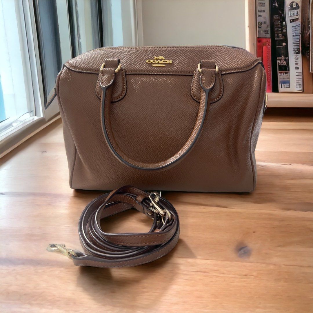 Coach Mini Bennet Satchel, Luxury, Bags & Wallets on Carousell