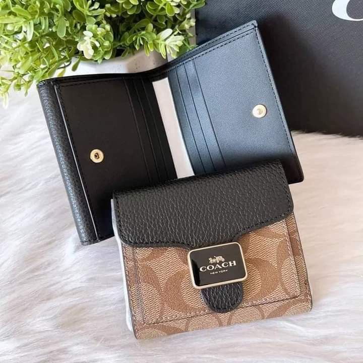 Coach Mini Wallet on a chain in Signature Canvas, Women's Fashion, Bags &  Wallets, Purses & Pouches on Carousell