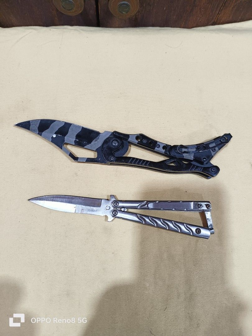 Columbia pocket knife/Butterfly knife, Hobbies & Toys, Collectibles