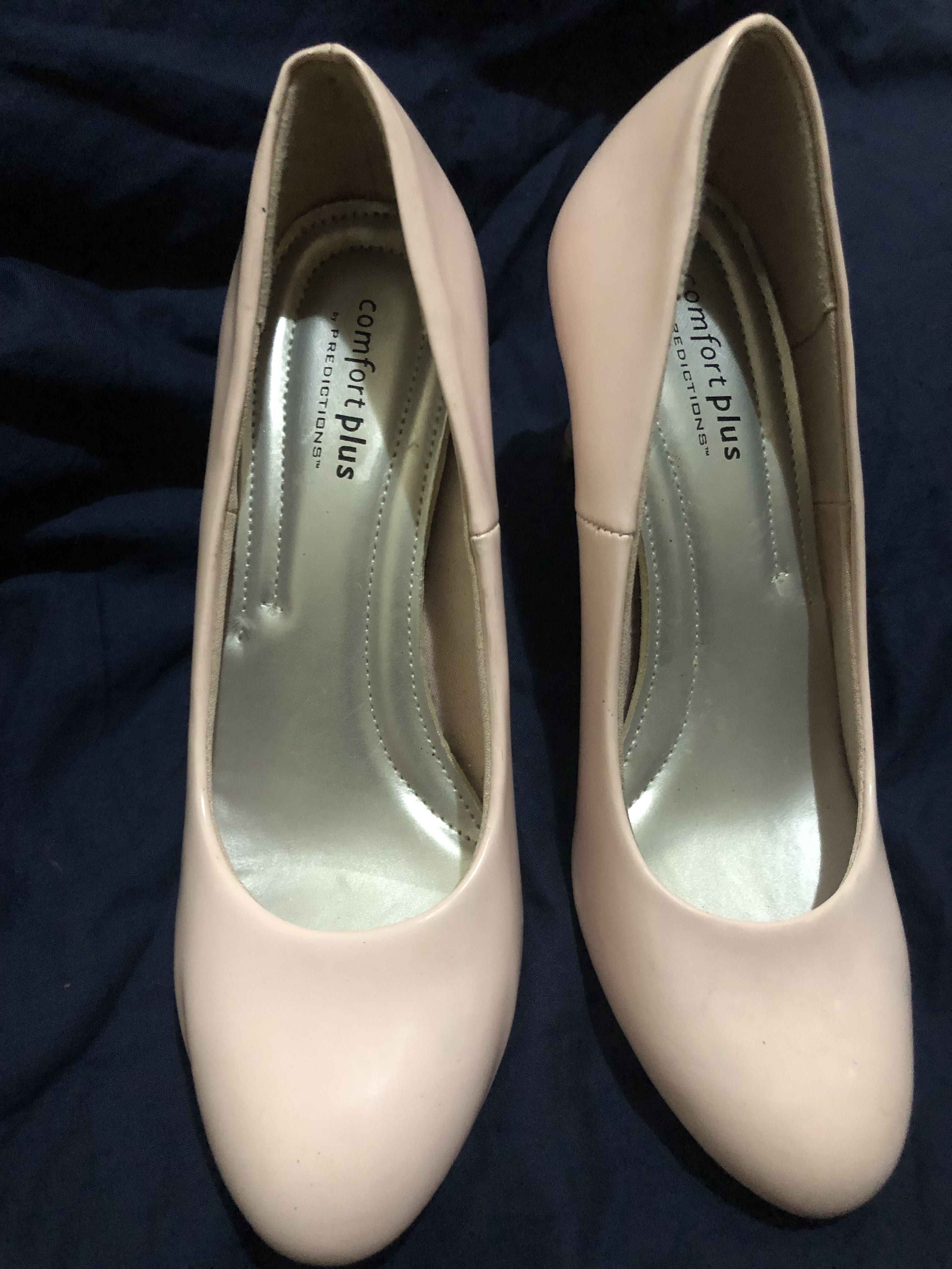 Comfort Plus by Predictions Heels Light Pink Women s Fashion Footwear Heels on Carousell
